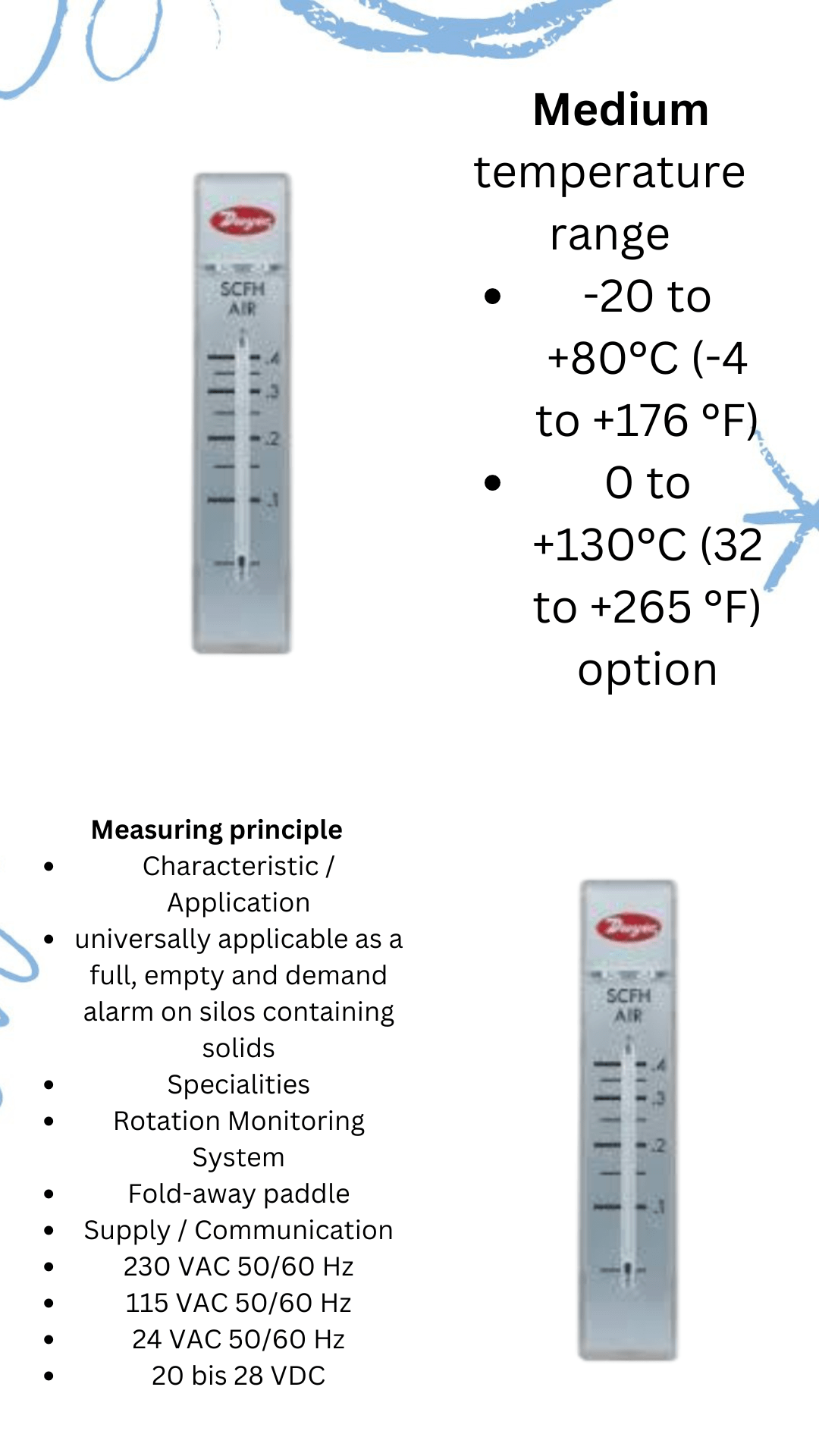 اینفوگرافیک Air rotameter RMA-25-SS