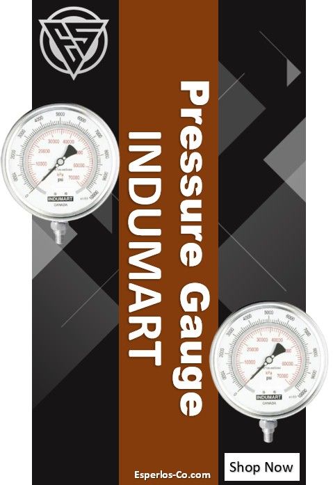 مشخصات فنی Indumart P29 Steel Pressure Gauge